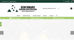 Desktop Screenshot of benchmarkroofing.com